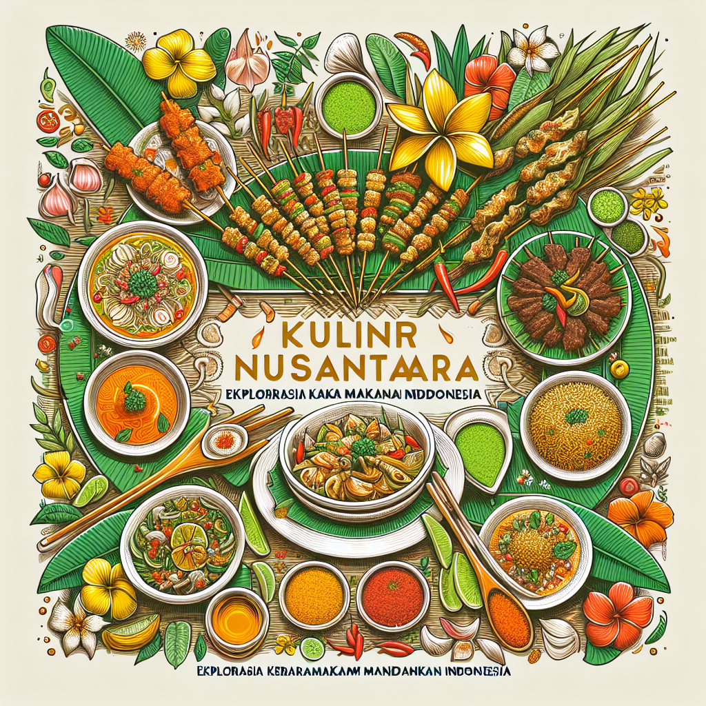 Kuliner Nusantara: Eksplorasi Keragaman Gambar Makanan Khas Indonesia yang