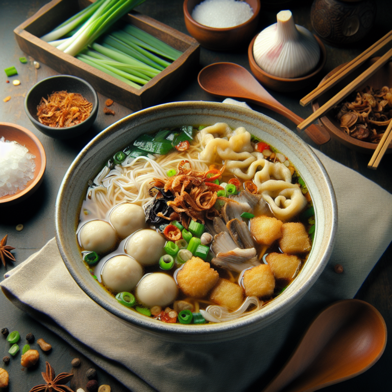 Resep Kuah Tekwan: Rahasia Kelezatan Masakan Palembang yang Menggugah